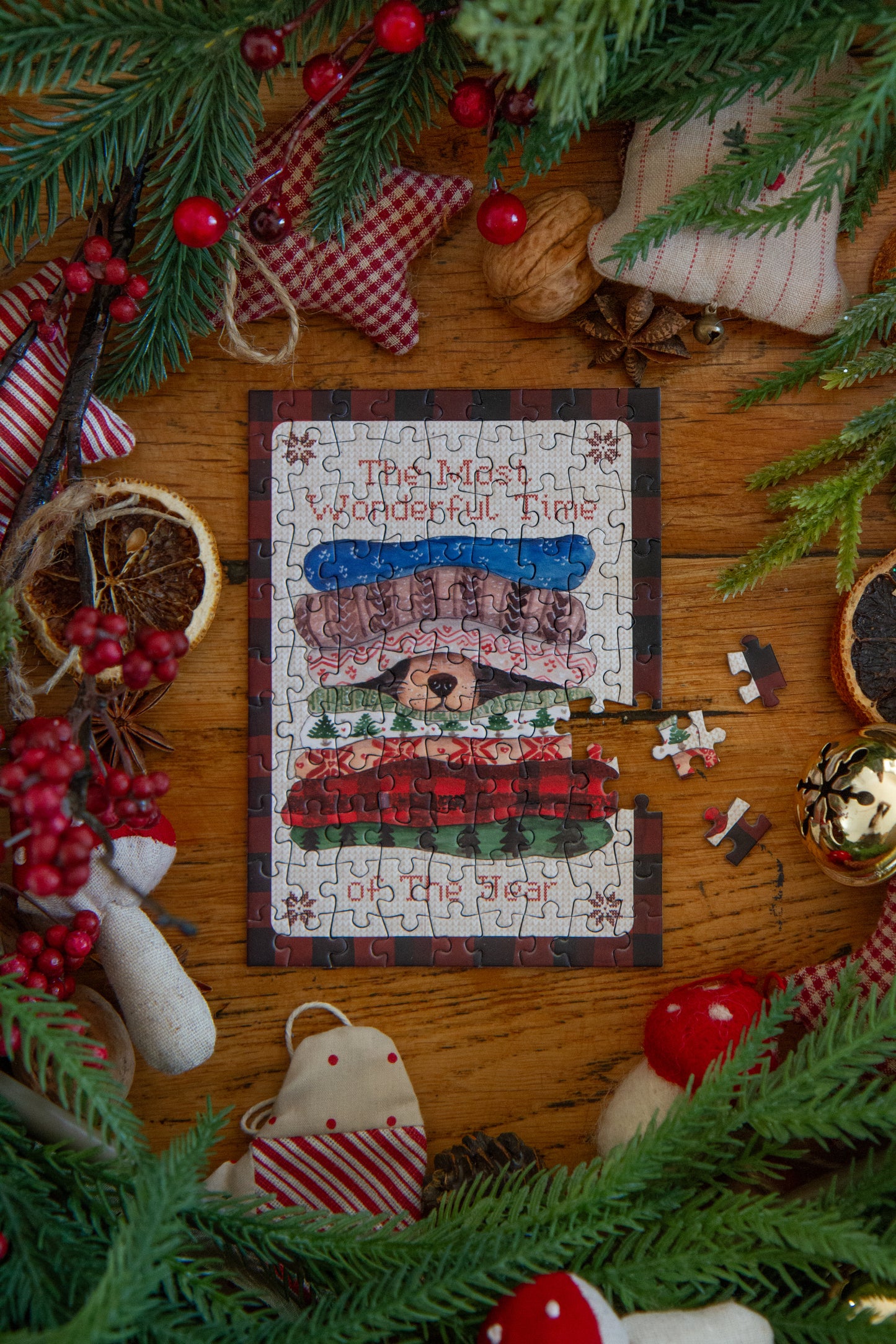 Mini Puzzle - Pulls De Noel Ollie