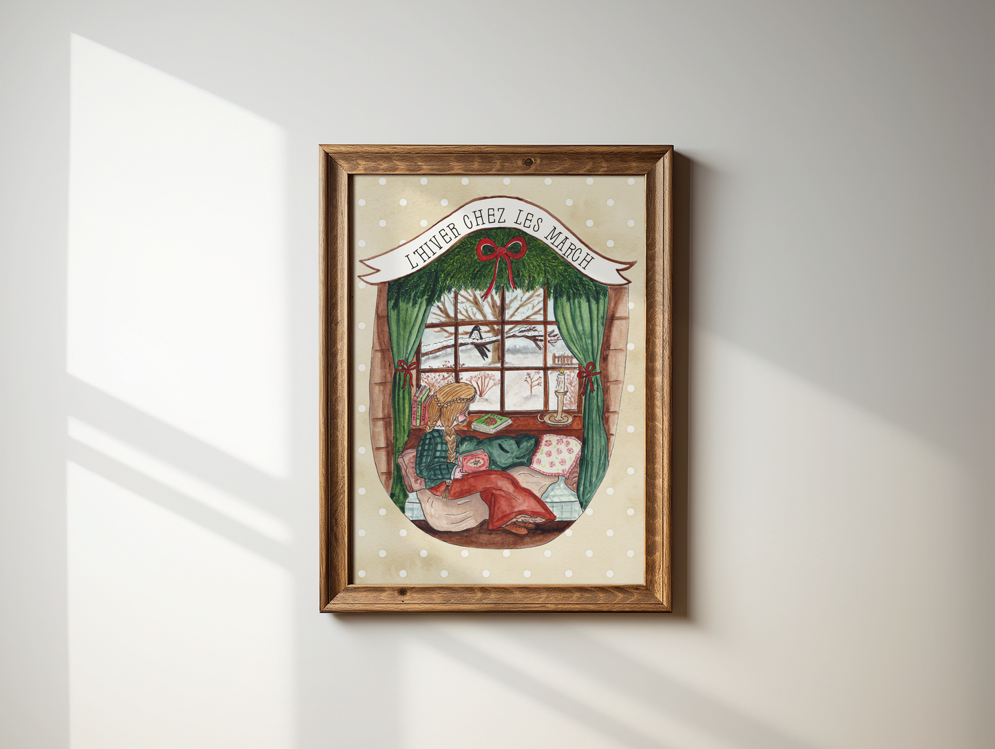 Affiche A4 - Un Hiver chez les March