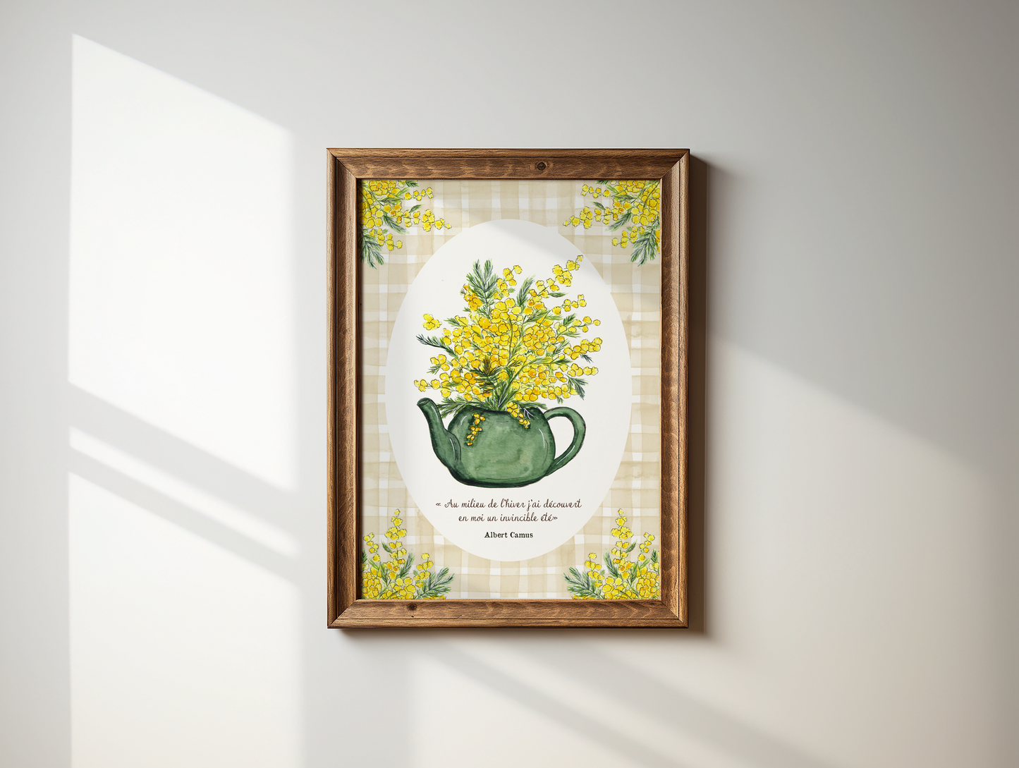 Affiche A4 - Mimosa