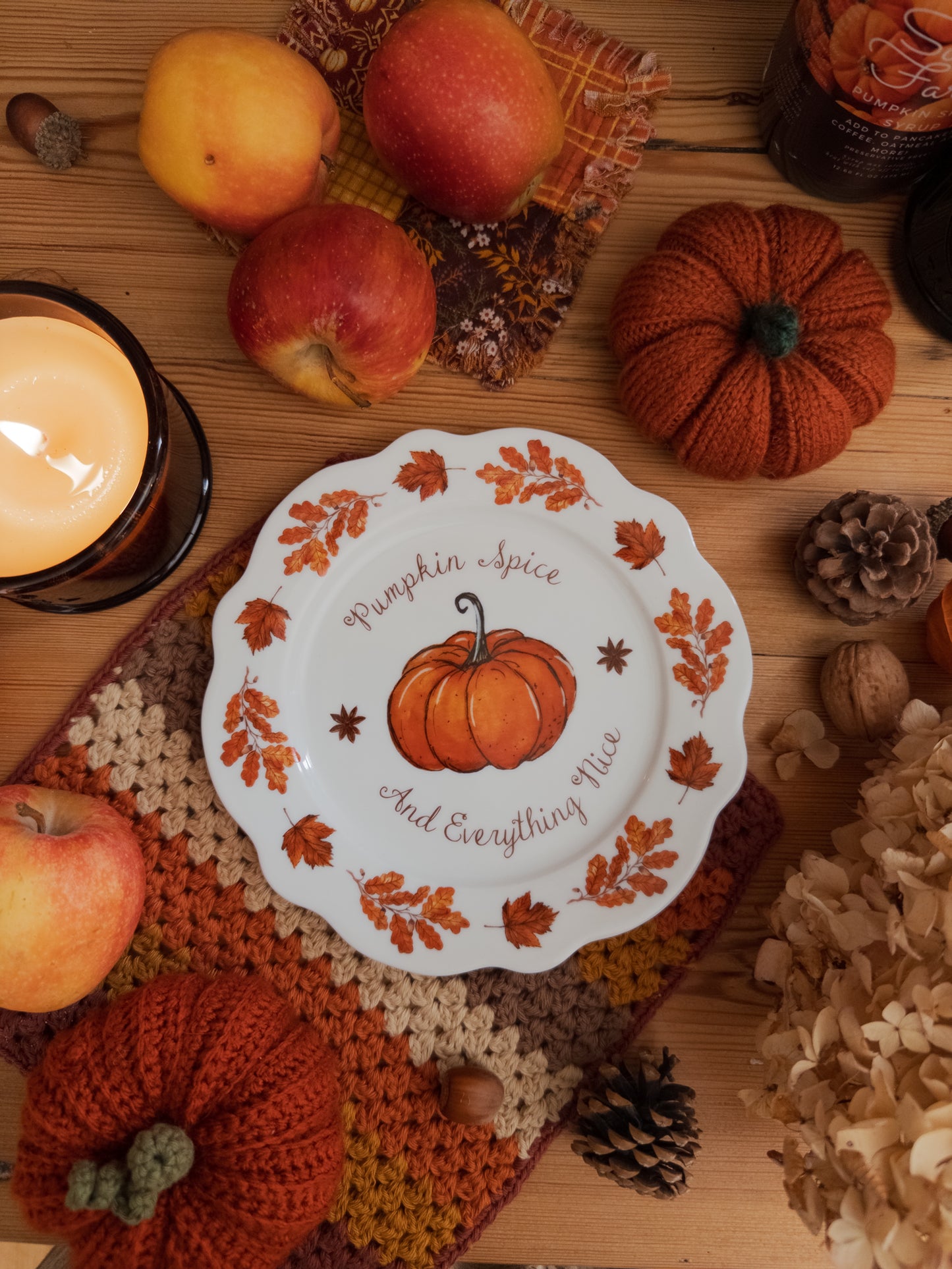 Assiette Pumpkin Spice