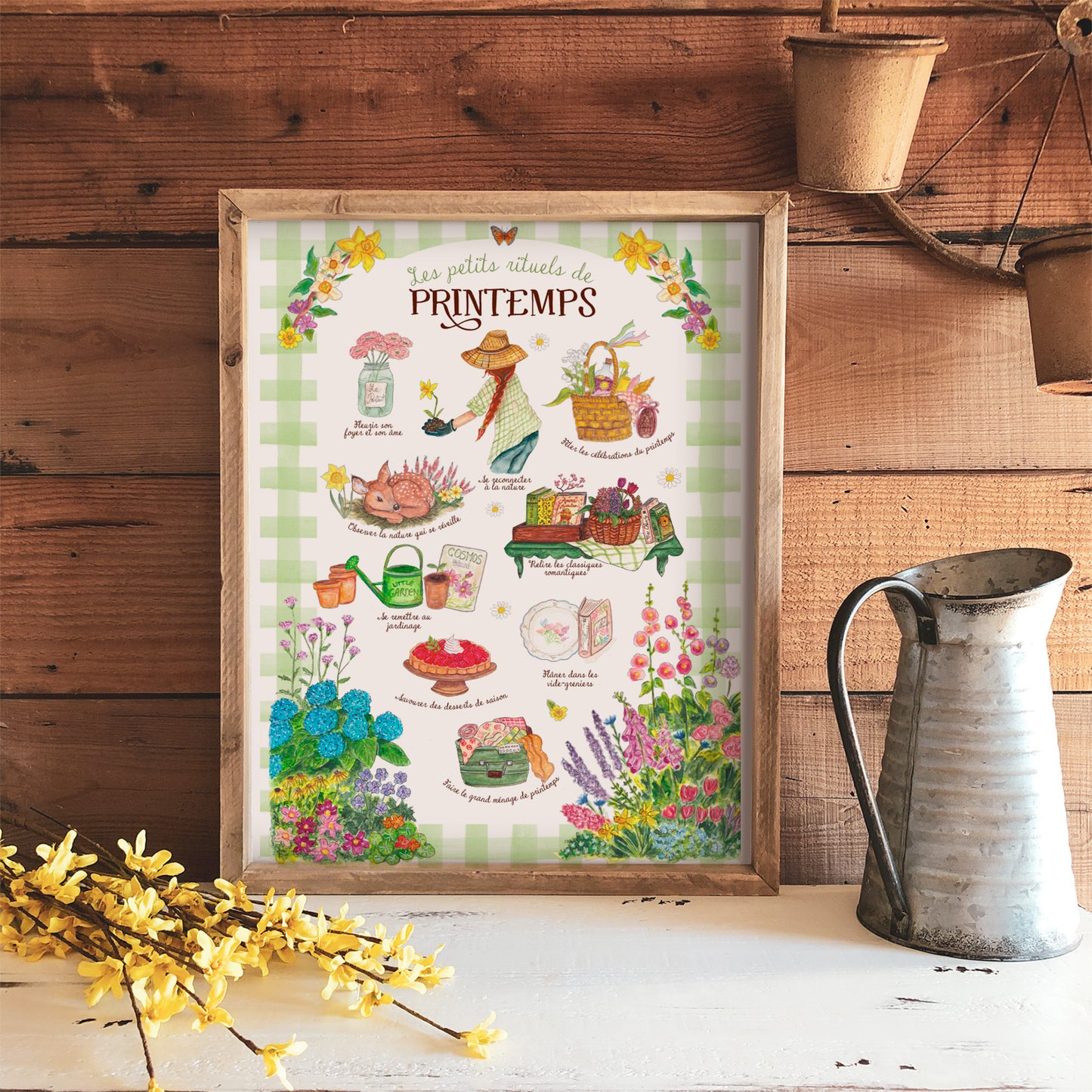 Affiche A4 - Rituels du Printemps