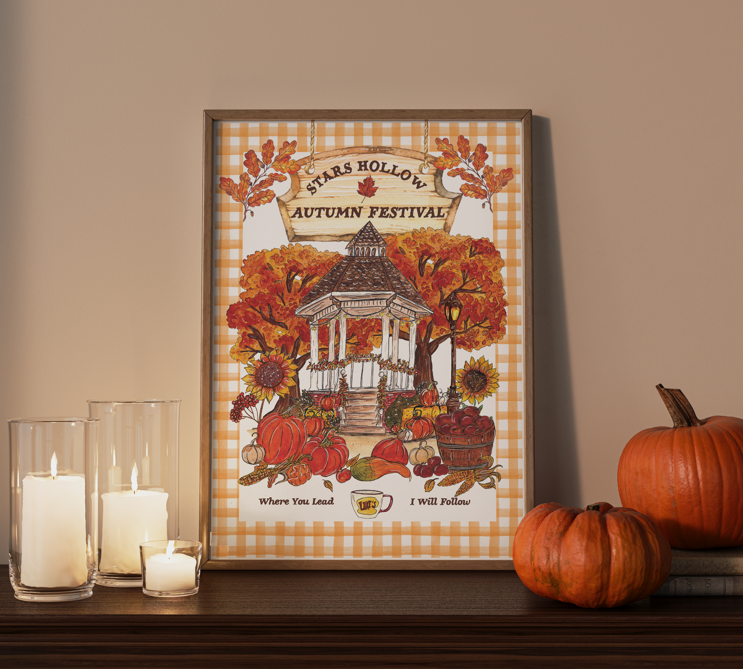 Affiche A3 Autumn Festival Gilmore Girls