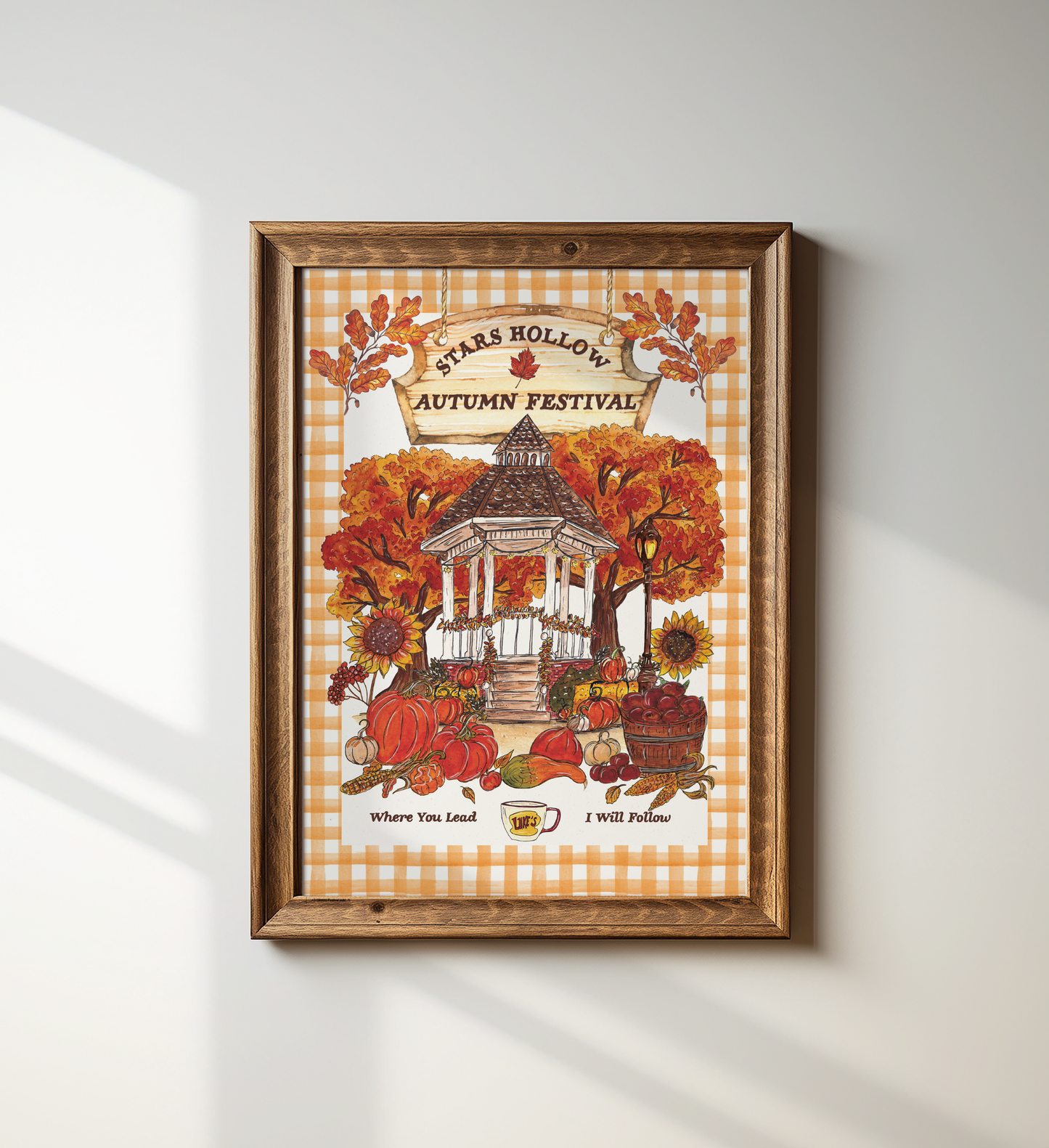 Affiche A3 Autumn Festival Gilmore Girls