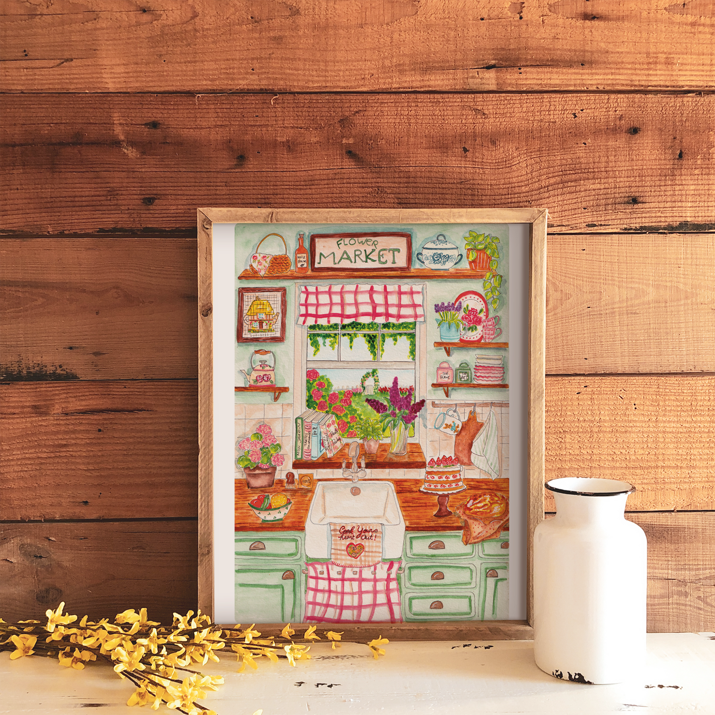 Affiche A4 - Cuisine de Printemps