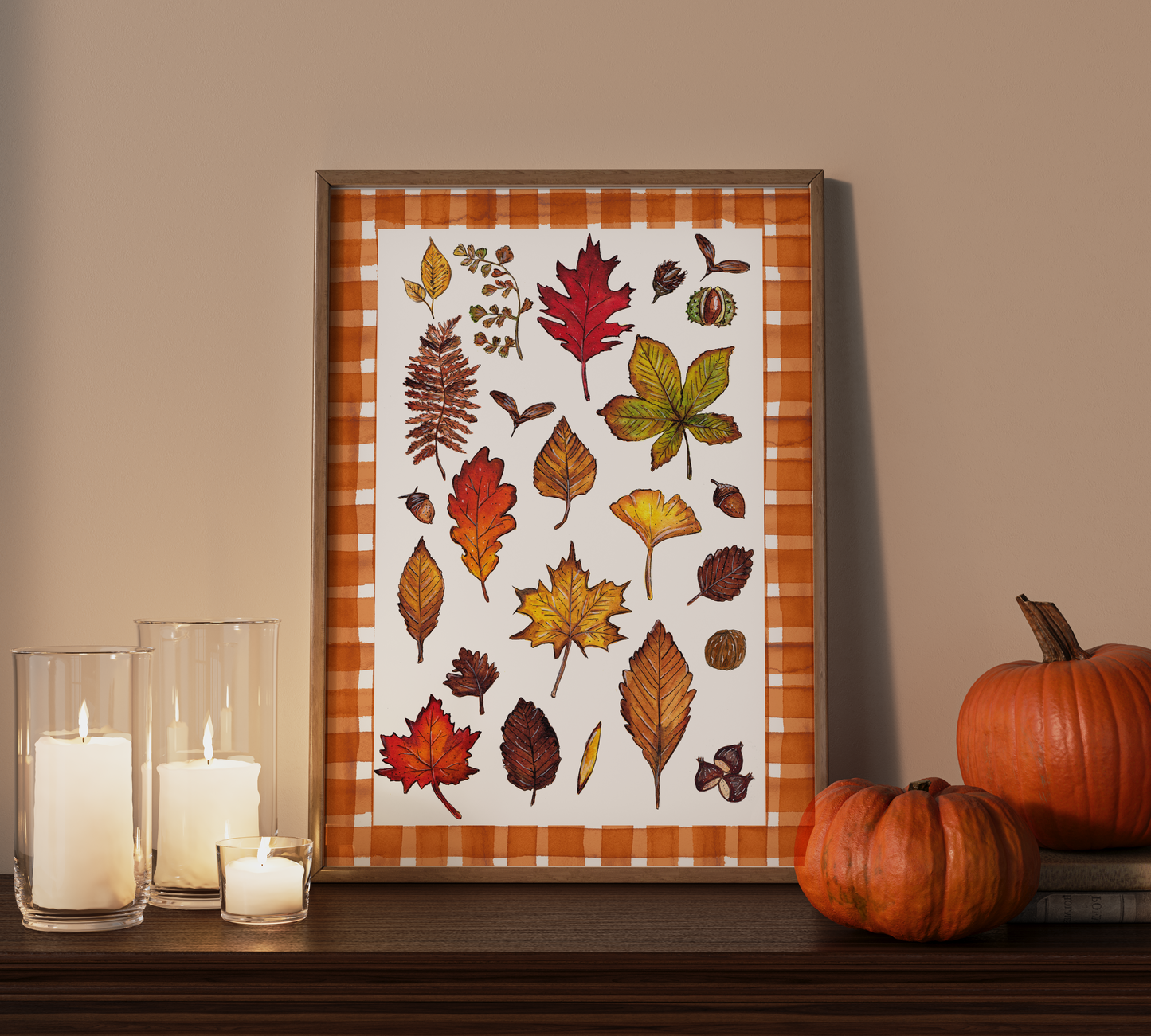 Affiche A3 Herbier Automne