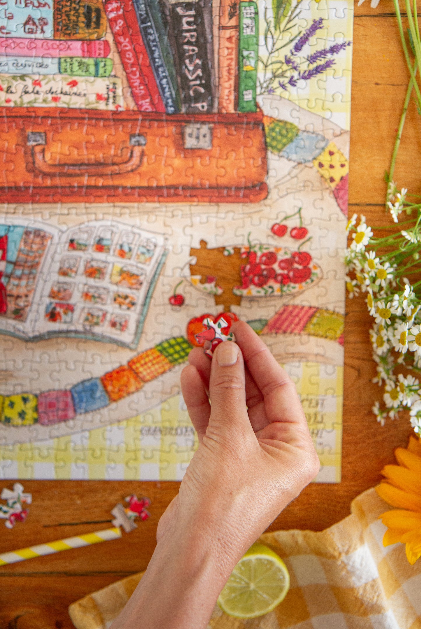 Puzzle 500 pièces Lectures d'été