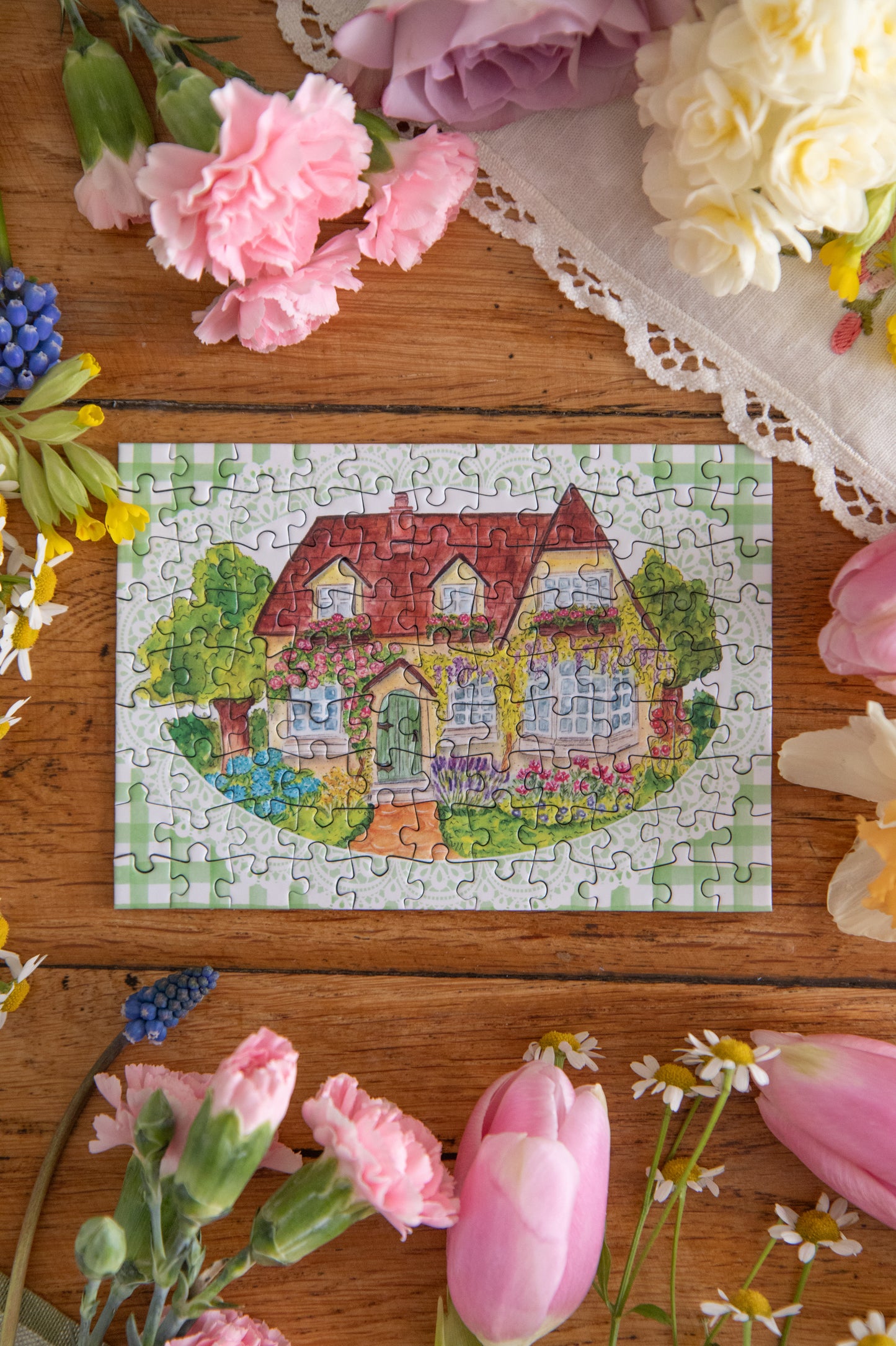 Mini Puzzle Cottage anglais
