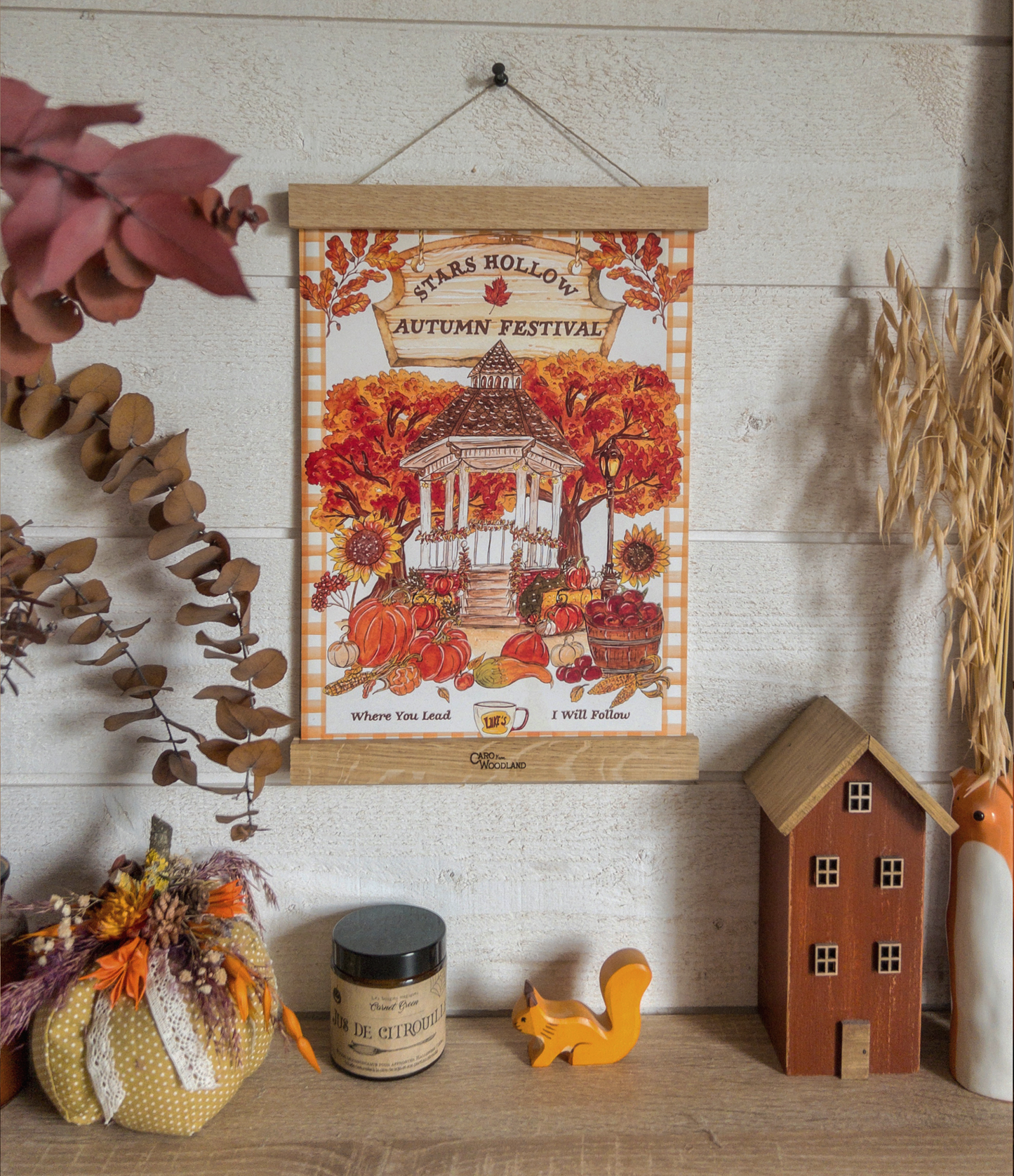 Affiche A3 Autumn Festival Gilmore Girls