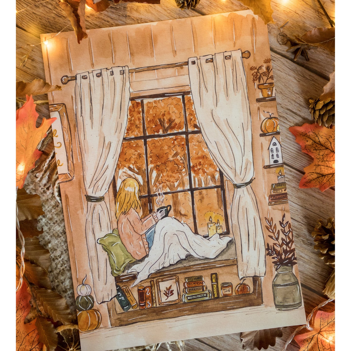 Moment Cosy Affiche A4