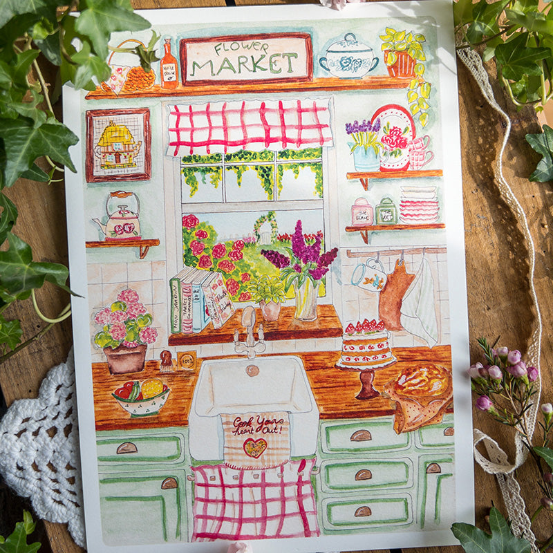 Affiche A4 - Cuisine de Printemps
