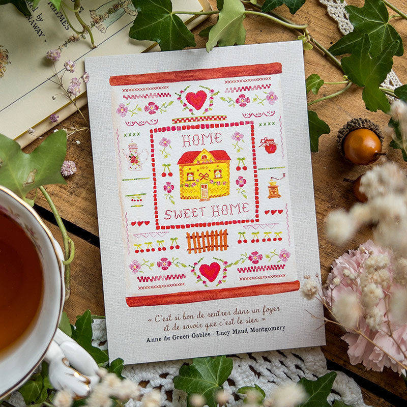 Carte - Point de croix ( déstockage)