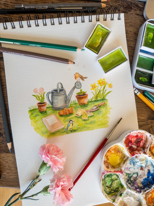 Mon journal de mars 2026 🐔Peinture, projets, nouveau meuble et Rosie, la poule libre !