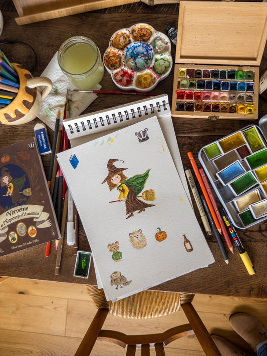 Mon journal de juin 2026 ☀ Cahier de vacances, Verveine et petits plaisirs