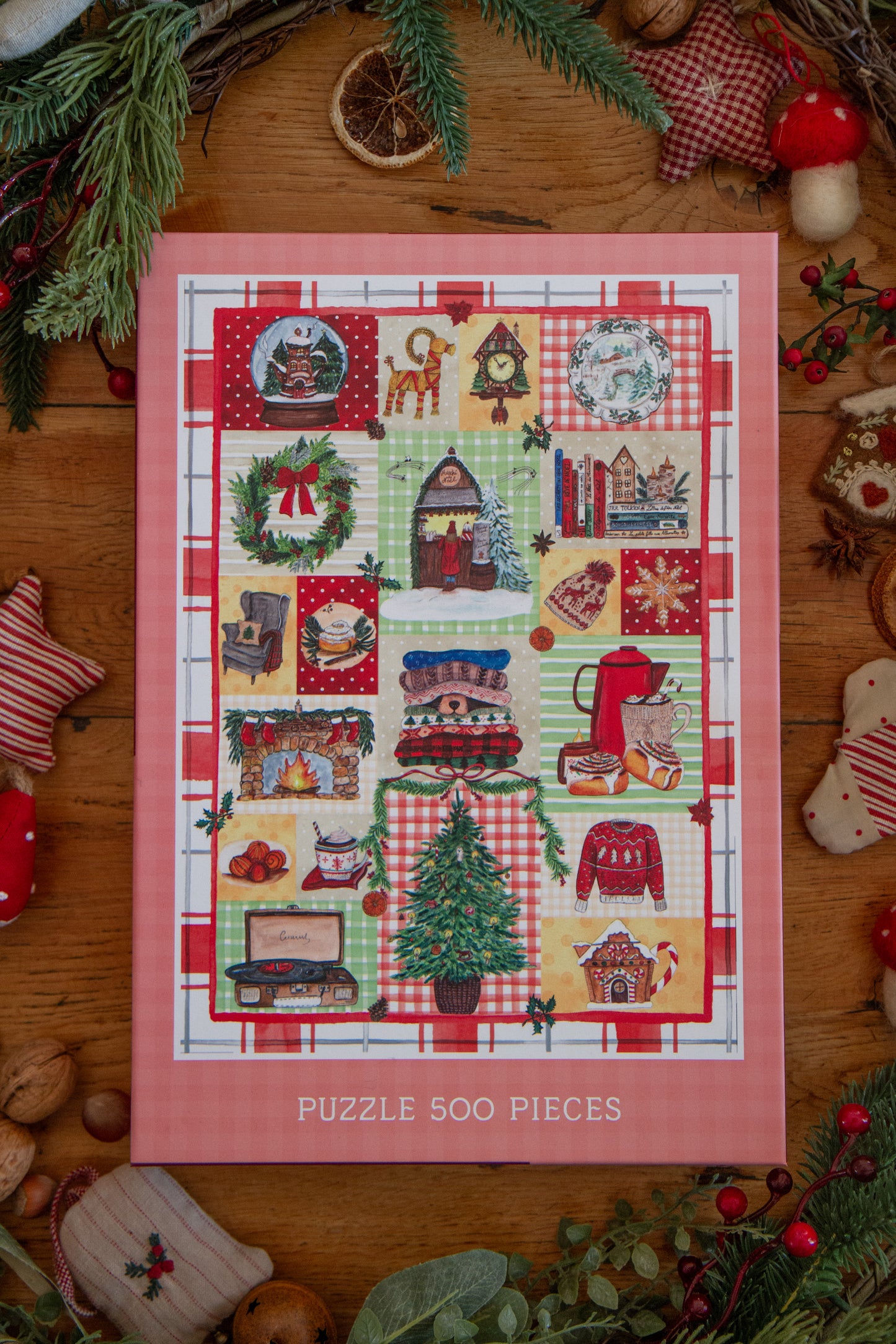 Puzzle 500 pièces Les favoris de Noël