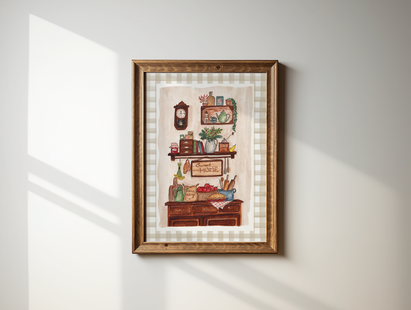 Affiche A4 - Cuisine Hiver Cosy