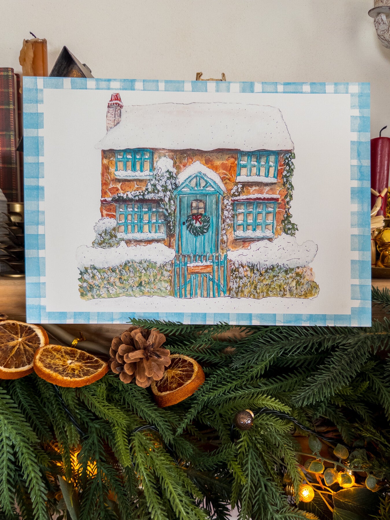 Affiche A4 Cottage Holiday