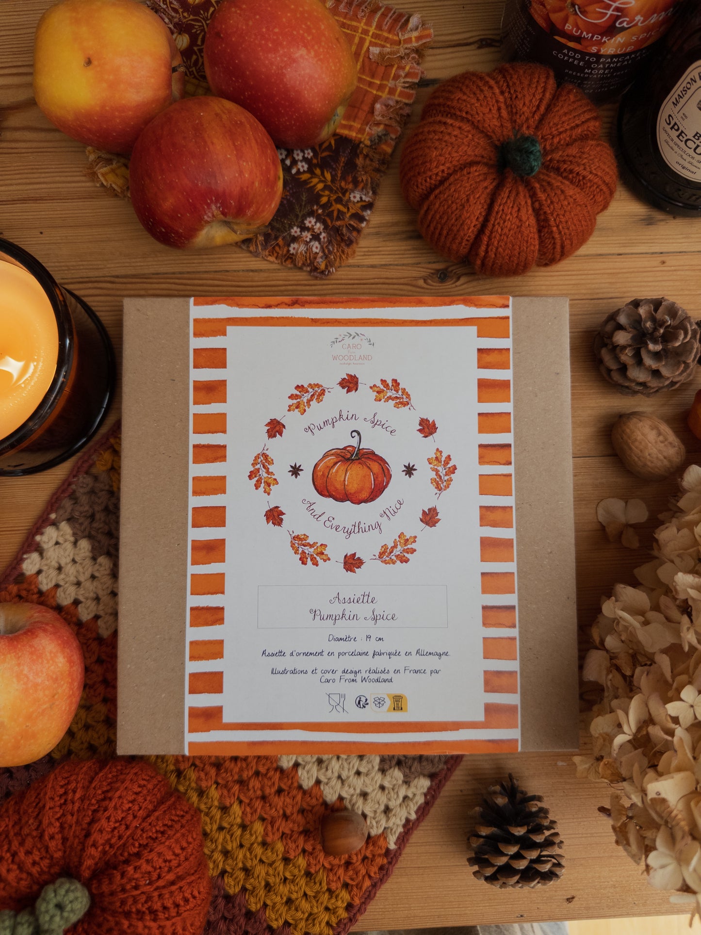 Assiette Pumpkin Spice