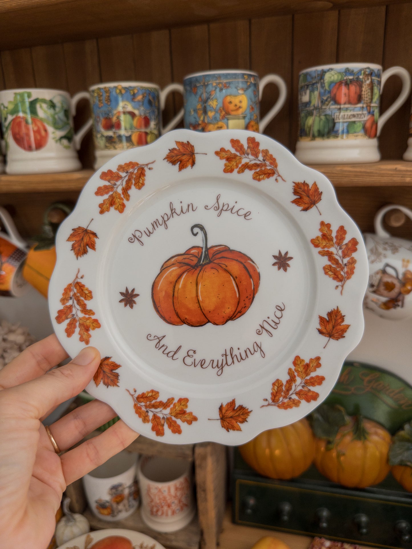 Assiette Pumpkin Spice