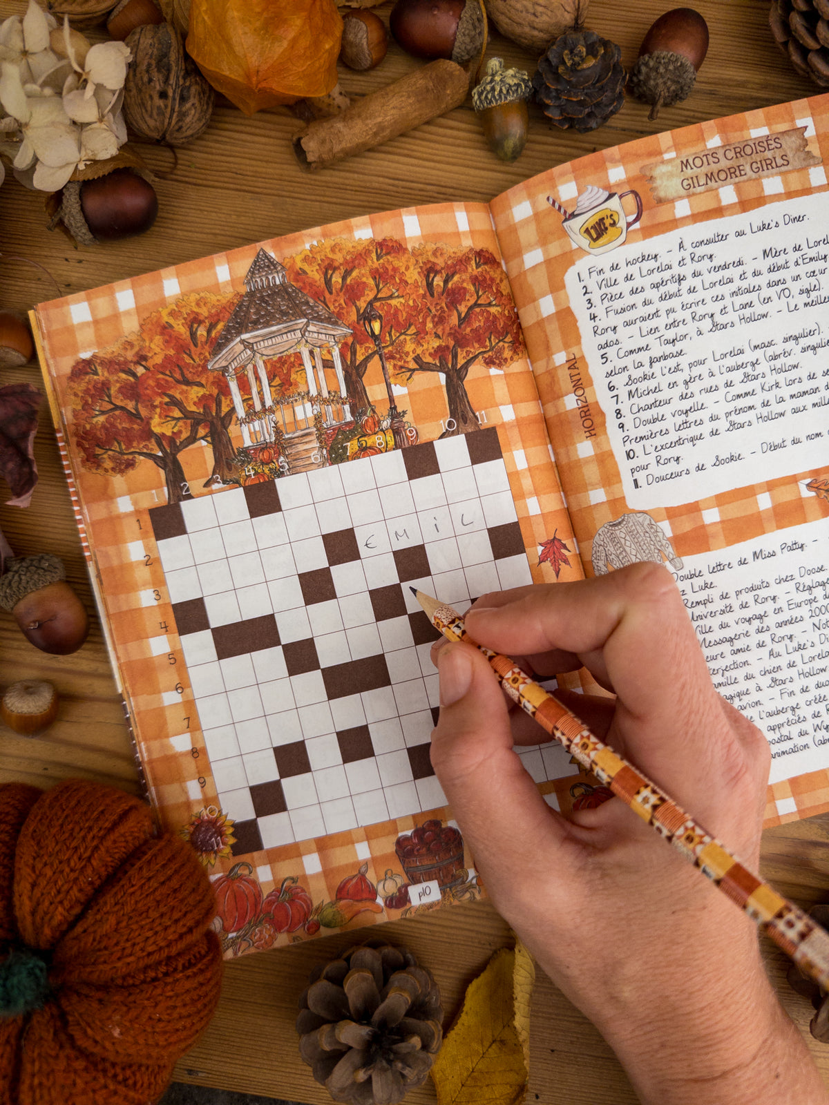 Cahier de jeux - Le temps d'un automne