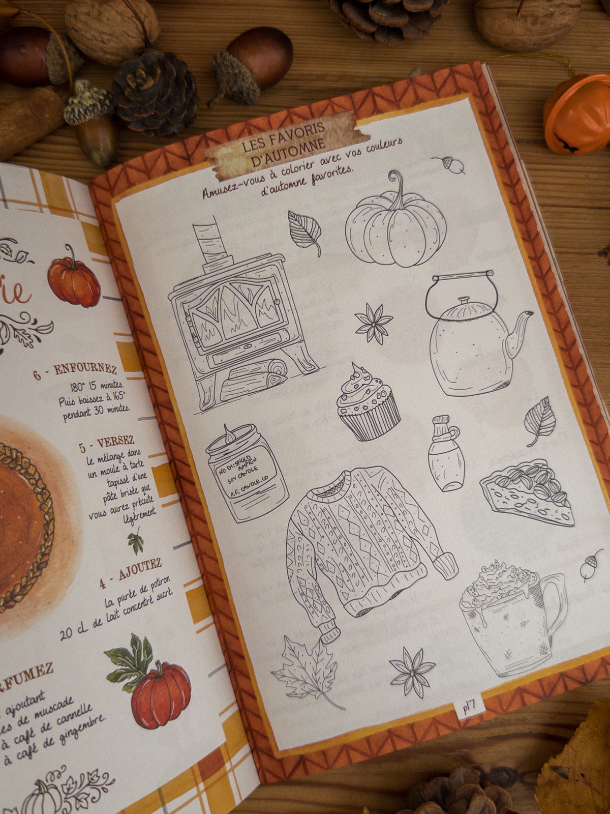 Cahier de jeux - Le temps d'un automne