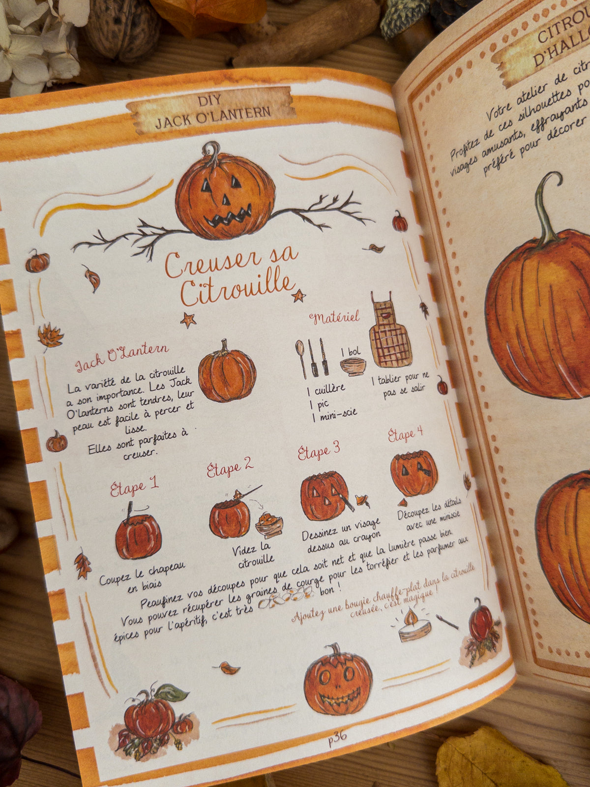 Cahier de jeux - Le temps d'un automne