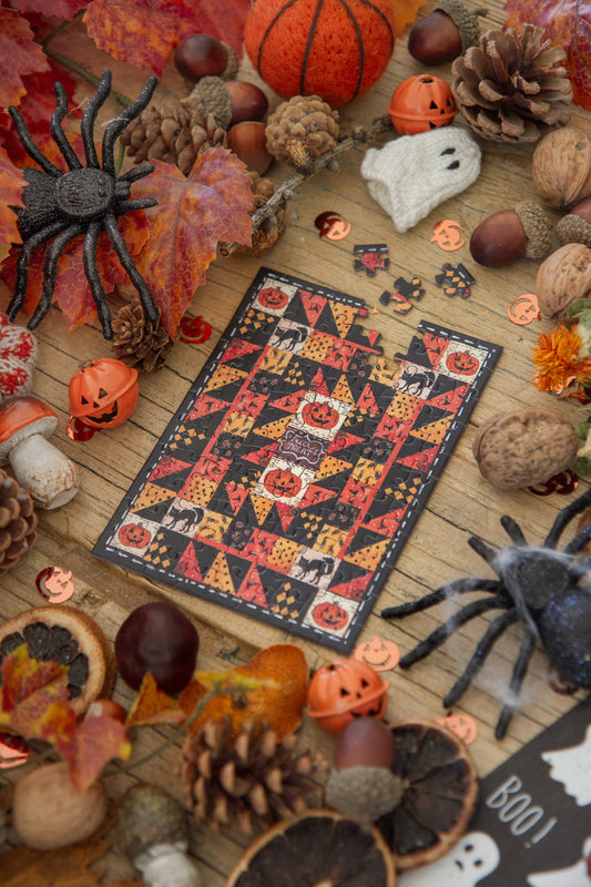 Mini Puzzle Patchwork d'Halloween