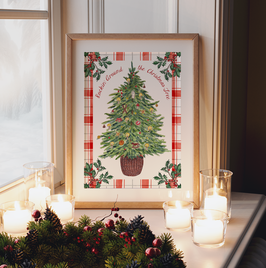 Affiche A3 Christmas Tree