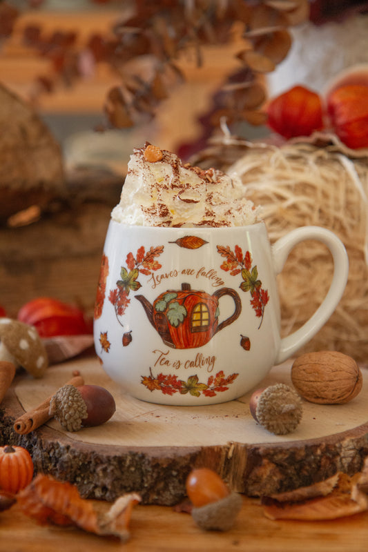 Mug théière d'automne