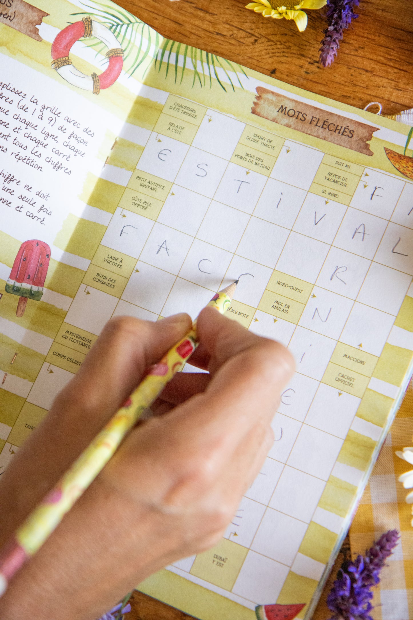 Cahier de vacances - Le temps d'un été