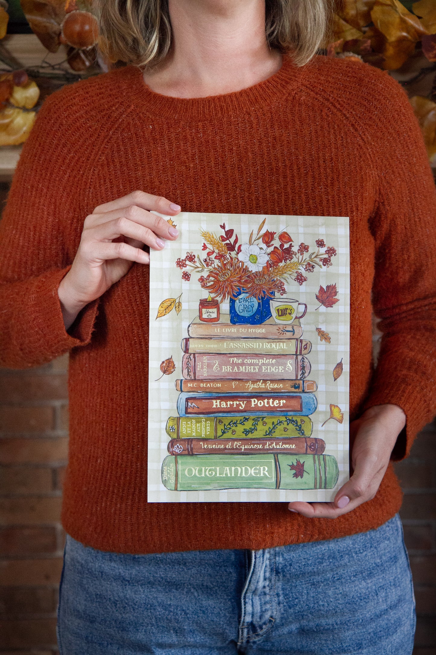 Affiche A4 - Livres d'Automne