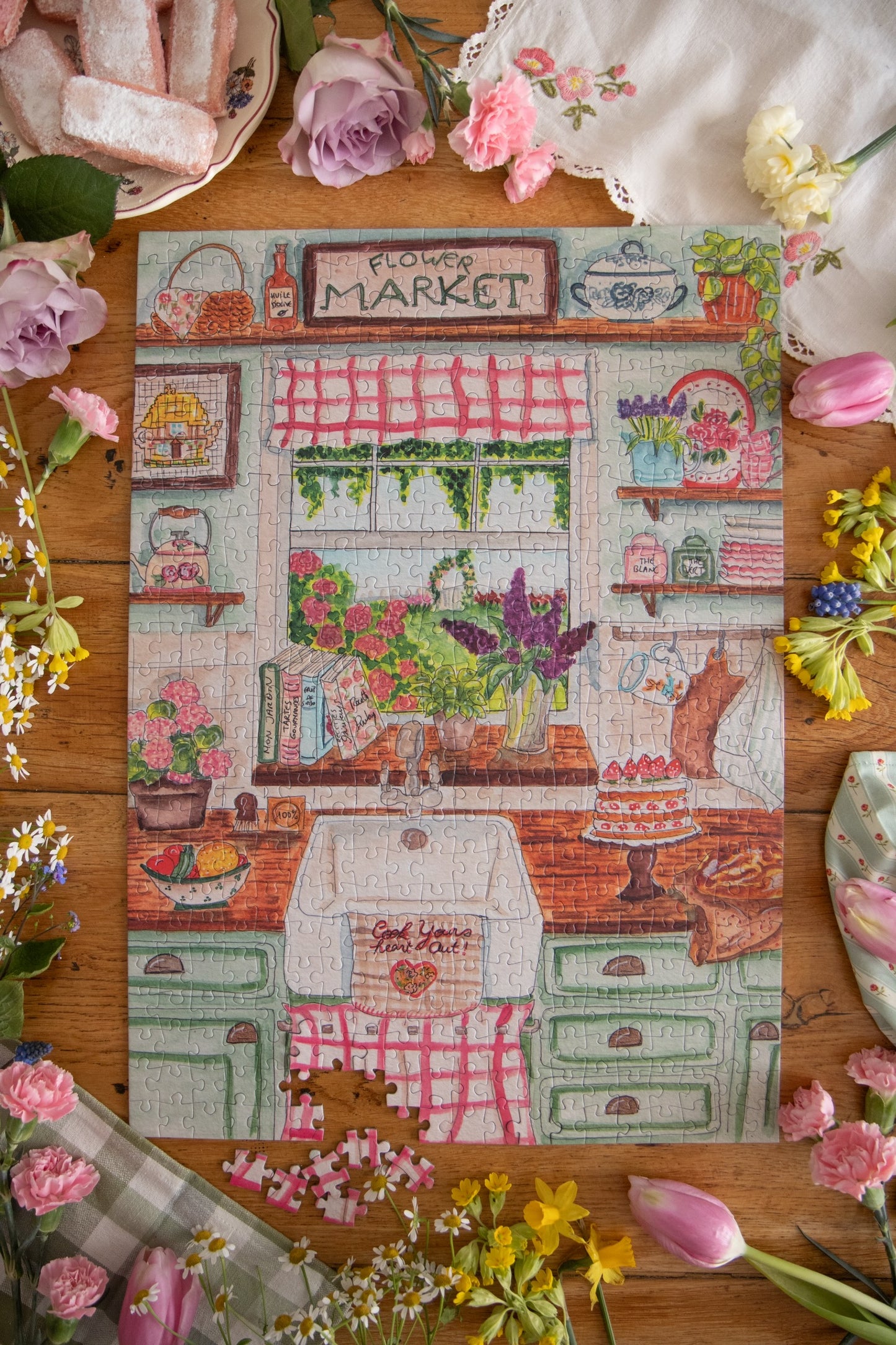 Puzzle Cuisine de Printemps