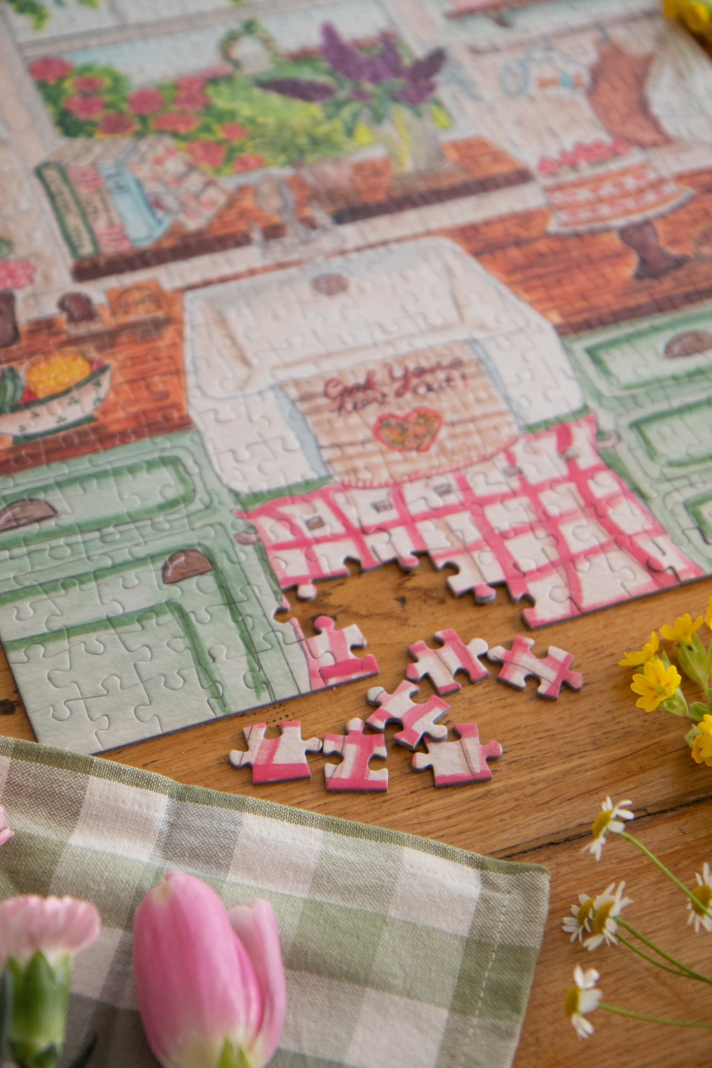 Puzzle Cuisine de Printemps