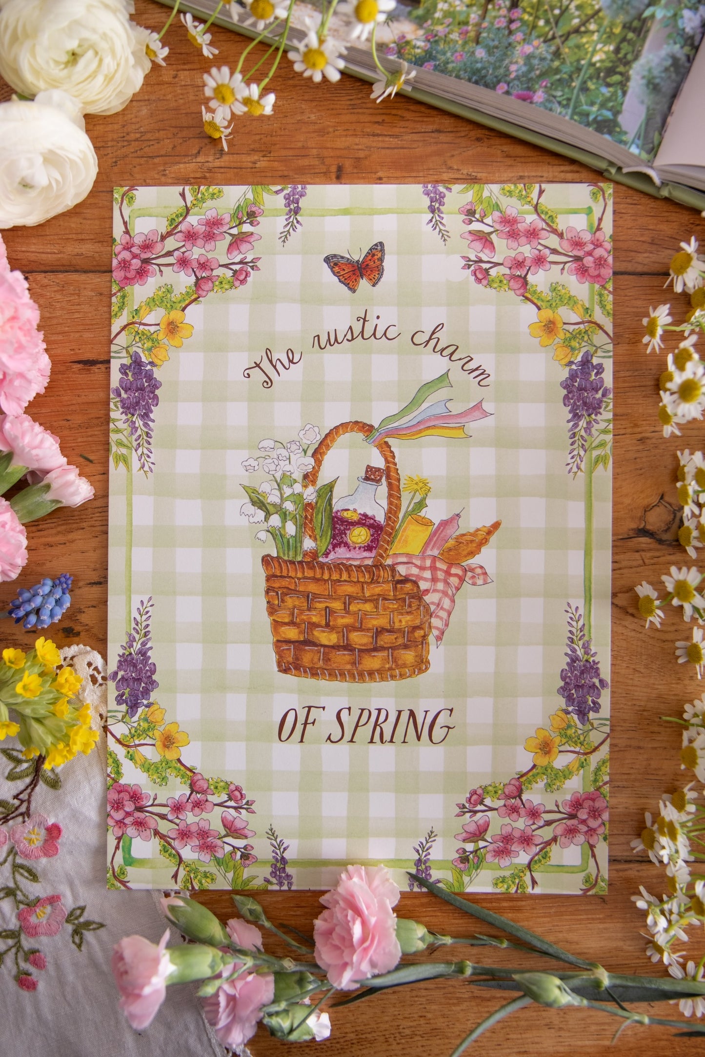 Affiche A4 - Rustic charm of spring
