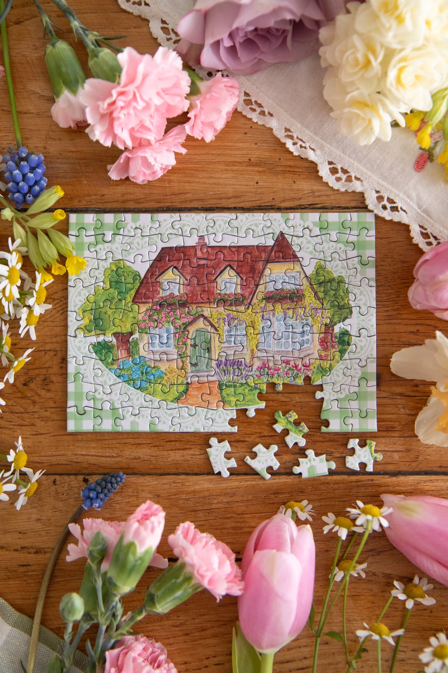 Mini Puzzle Cottage anglais