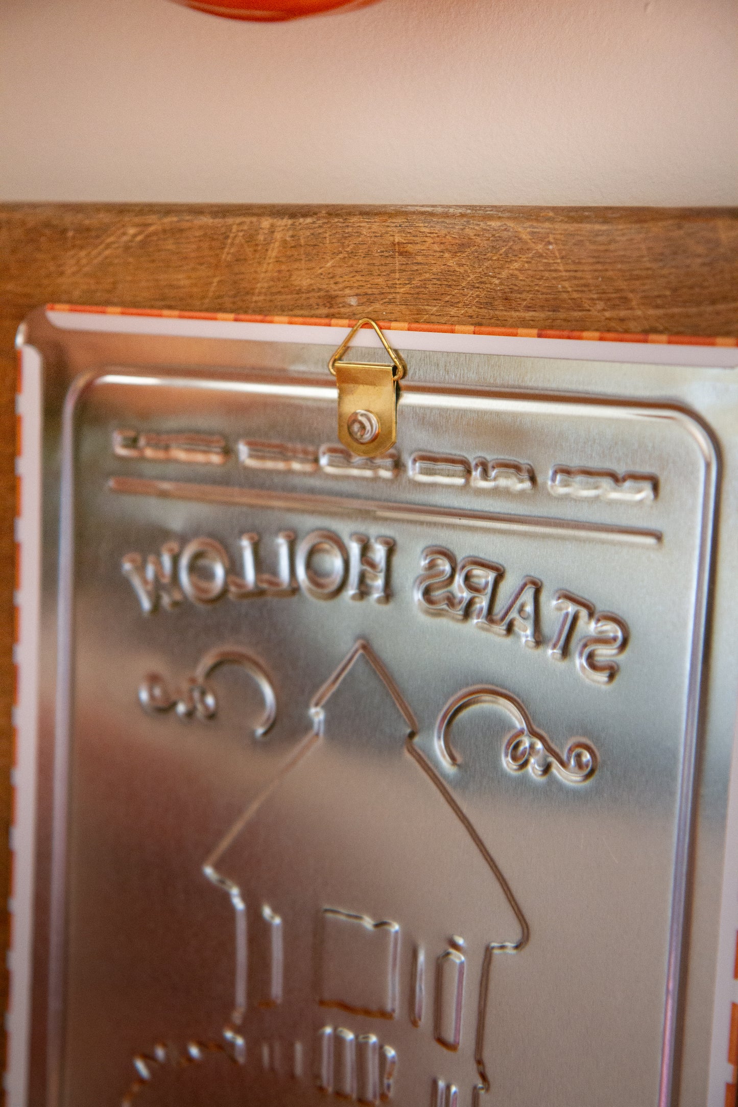 Plaque déco métal Stars Hollow