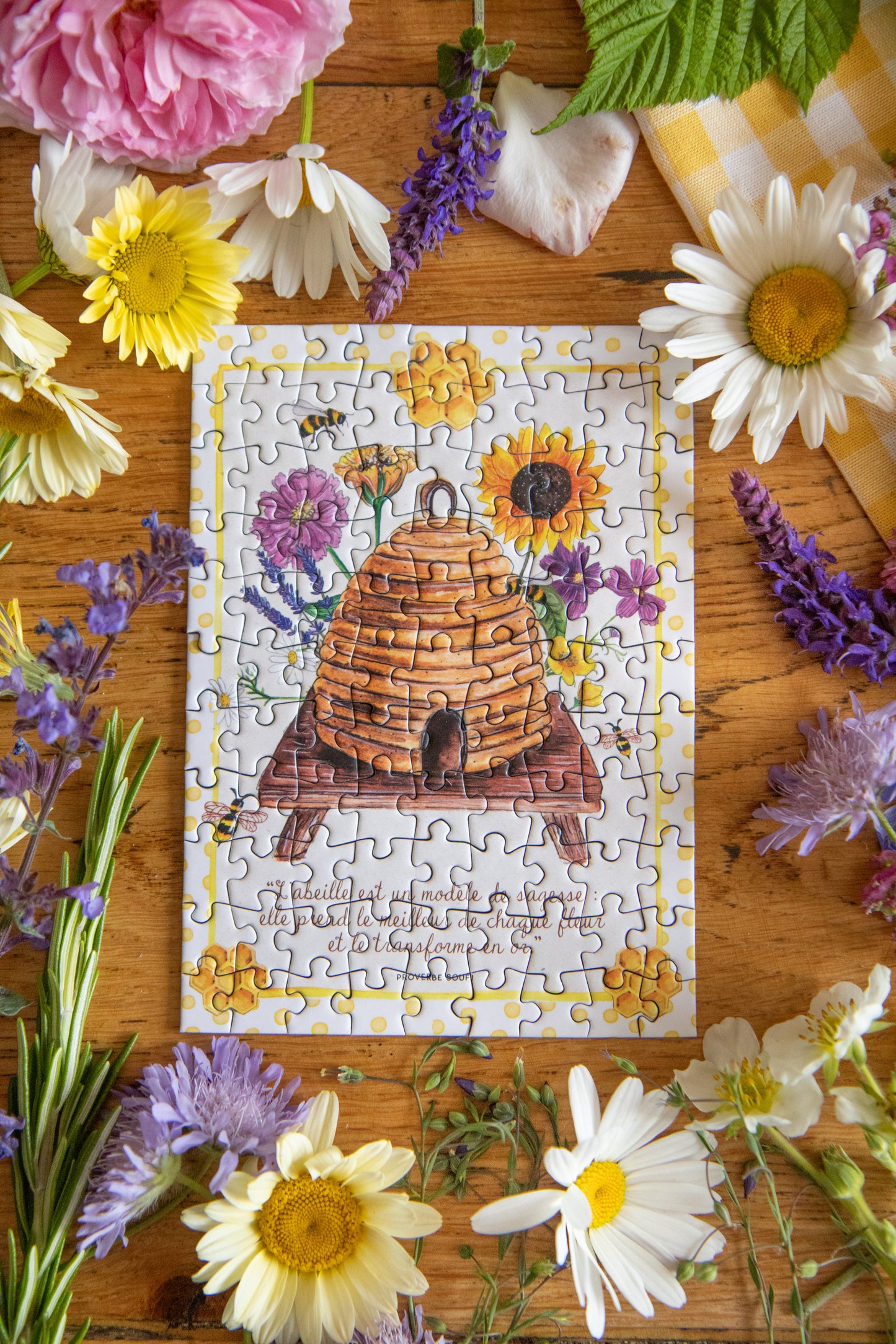 Mini Puzzle Ronde des Abeilles