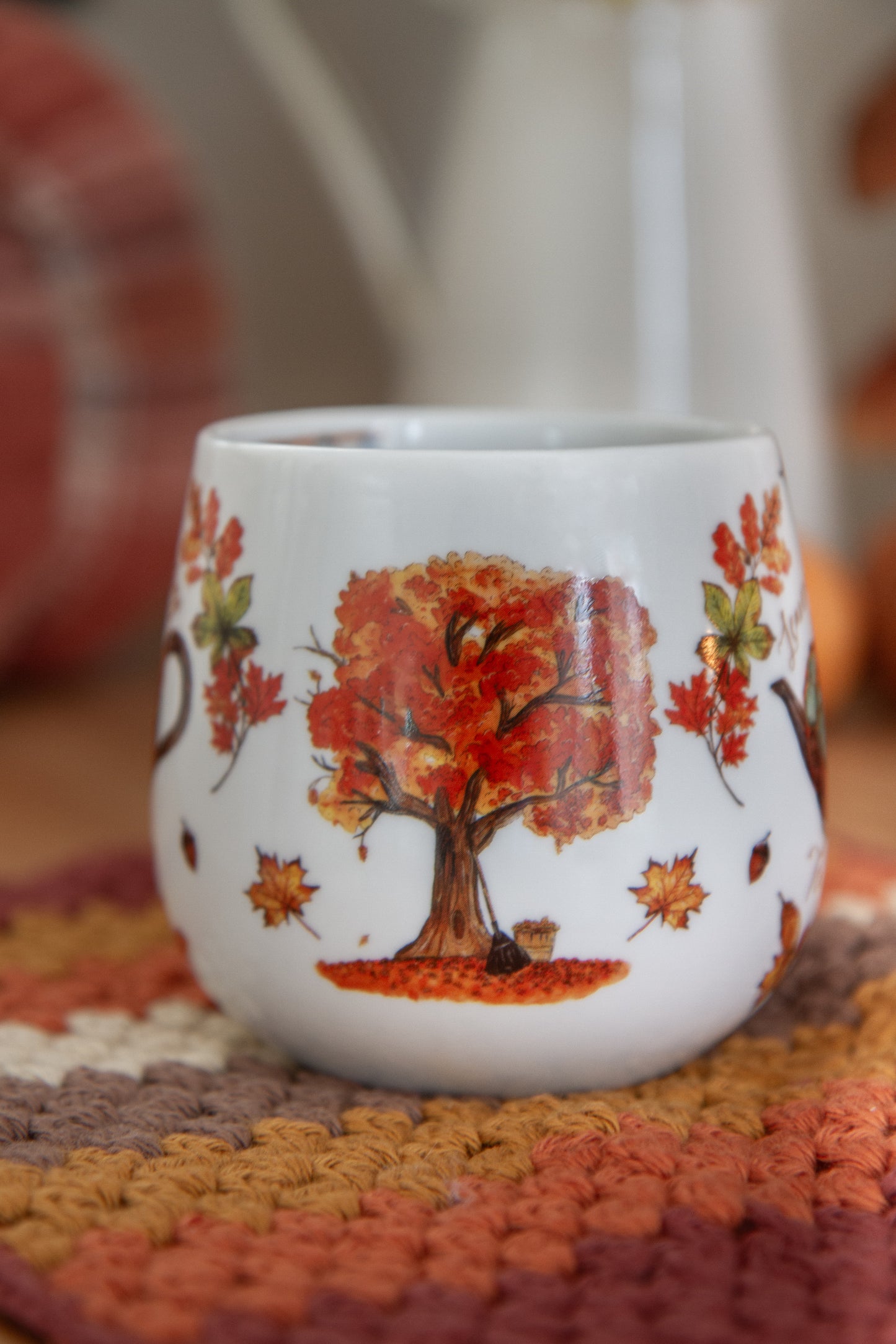 Mug théière d'automne