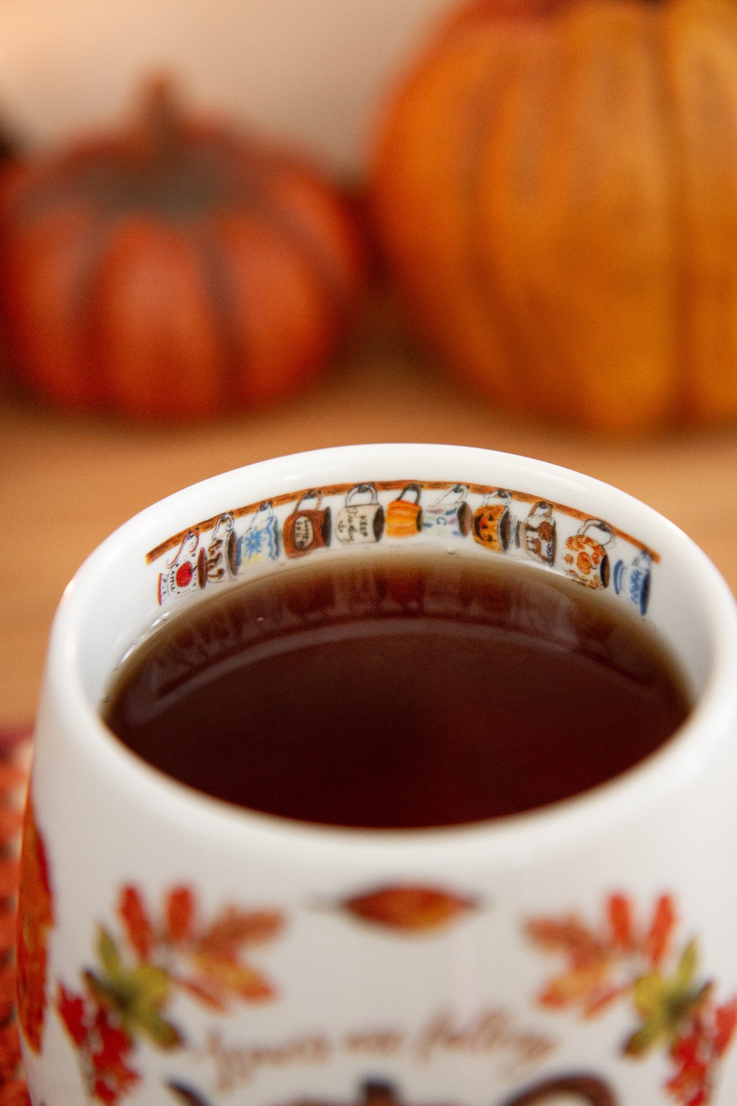 Mug théière d'automne