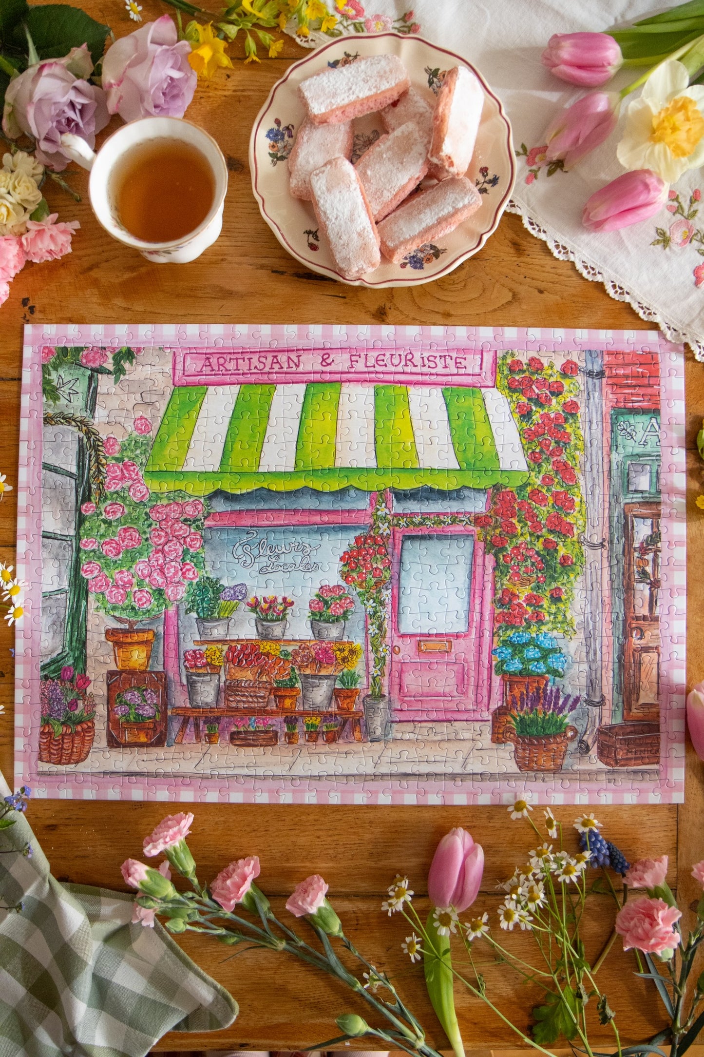 Puzzle 500 pièces Chez le Fleuriste