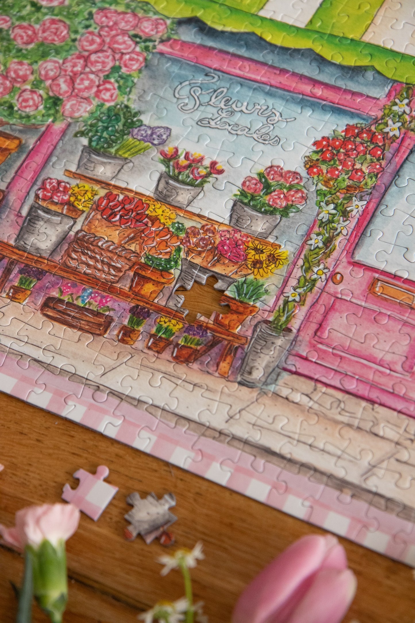 Puzzle 500 pièces Chez le Fleuriste