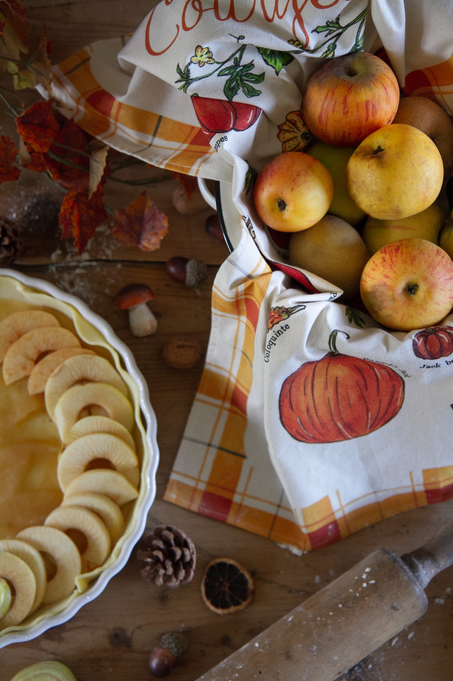 Torchon Les Courges