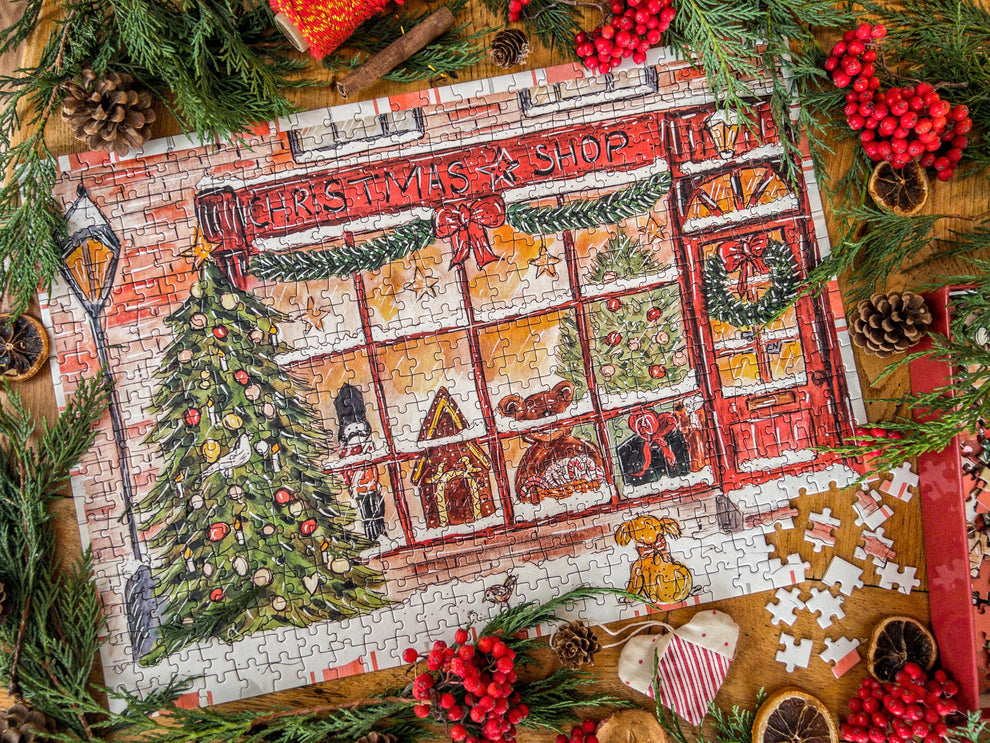 Puzzle Christmas Shop CAROFROMWOODLAND